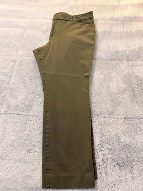 Old Navy High-Waisted Pixie Skinny Ankle Pants Olive Green Size 18